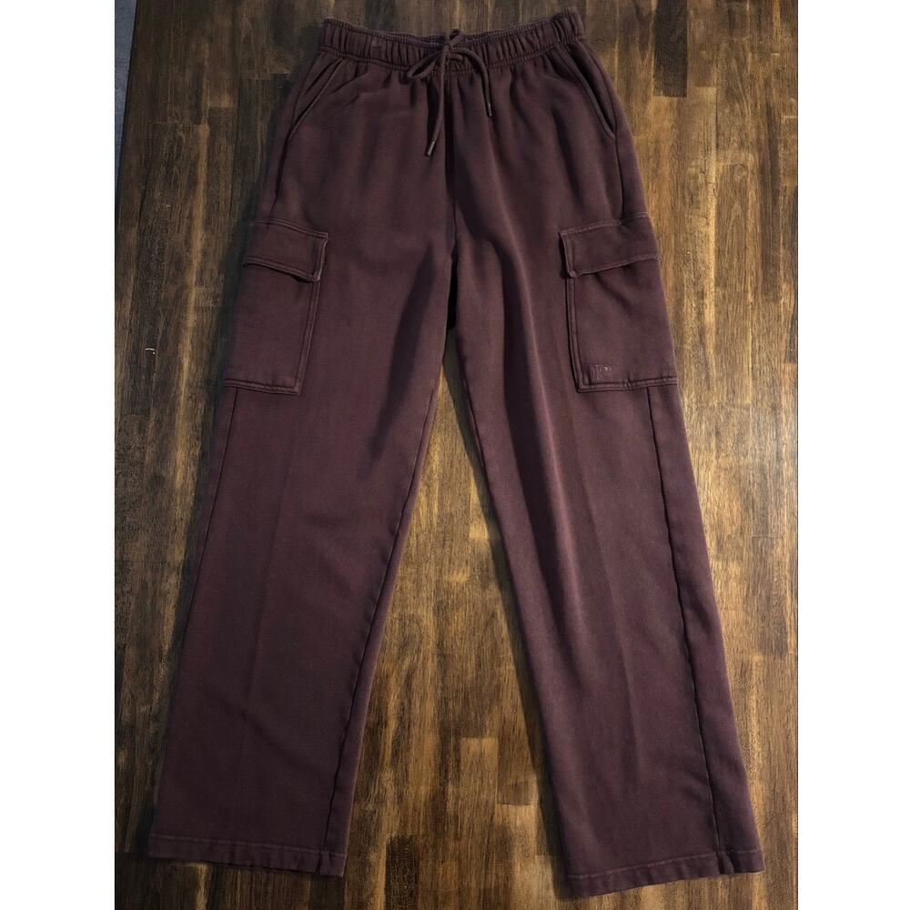 Victoria's Secret PINK Medium Sweatpants Wide Leg Straight Cargo High Rise
